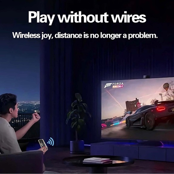 New - Wireless Classic Retro Handheld Game Console with 620 Built-in Games - Picture 14 of 15